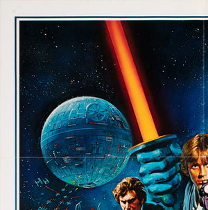Star Wars 1977 US International Style C Film Movie Poster, Chantrell - detail