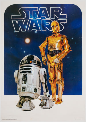 Star Wars 1977 Vintage Factor Inc Commercial Poster