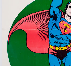 Superman 1978 Vintage British Poster