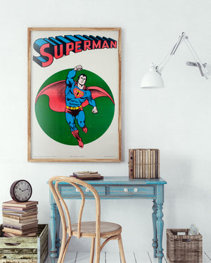 Superman 1978 Vintage British Poster