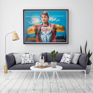 Teen Wolf 1985 UK Quad Film Poster, Cowell