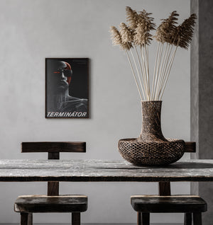 The Terminator 1984 Czech A3 Film Poster, Pecak