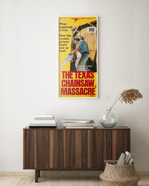 Texas Chainsaw Massacre 1984 Australian Daybill Film Movie Poster