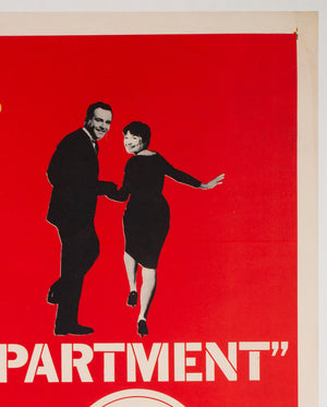 The Apartment 1960 US 1 Sheet Film Movie Poster - detail