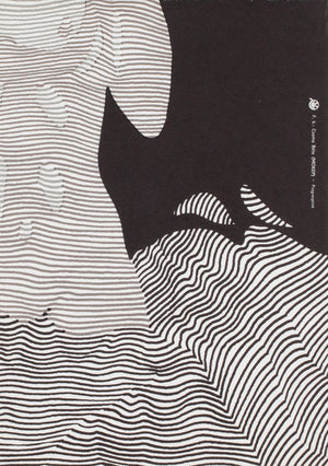 The Big Night Bathe 1981 Hungarian 1/2 Sheet Film Poster, Zoltan Kalmanchey