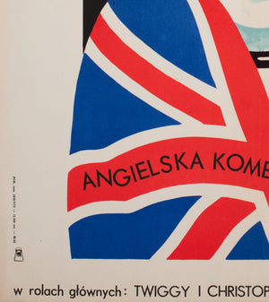 The Boyfriend 1973 Polish A1 Film Poster, Erol