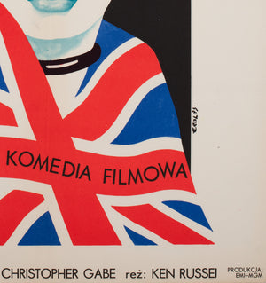 The Boyfriend 1973 Polish A1 Film Poster, Erol