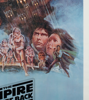 The Empire Strikes Back 1980 US 1 Sheet Style B Film Poster, Jung - detail