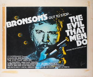 The Evil that Men Do 1984 Concept Artwork by Vic Fair