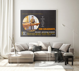 The Graduate 1967 UK Quad Film Poster