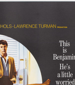 The Graduate 1967 UK Quad Film Poster