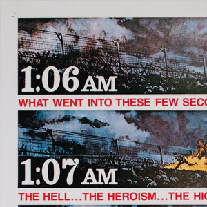 The Great Escape R1980 US International Film Movie Poster, Frank McCarthy - detail