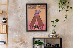 The Great Gatsby 1975 Polish A1 Film Poster, Flisak