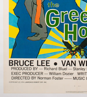 The Green Hornet 1974 US 1 Sheet Green Title Style - detailed