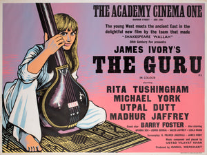 The Guru 1969 Academy Cinema UK Quad Film Poster, Strausfeld