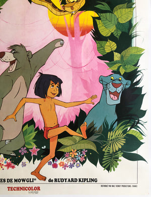The Jungle Book 1968 French Grande Film Poster