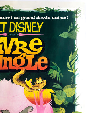 The Jungle Book 1968 French Grande Film Poster