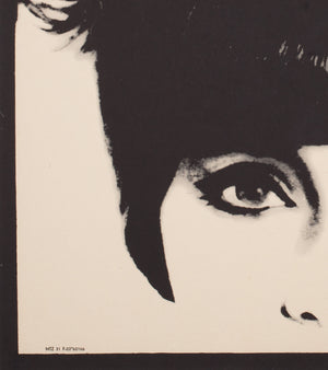The Knack And How To Get It 1966 Czech A1 Film Poster, Grygar - detail