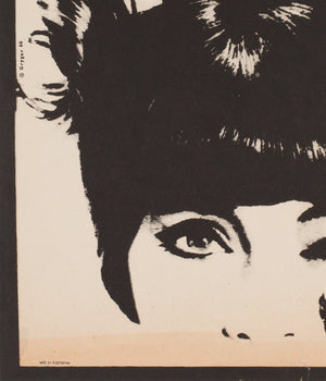 The Knack And How To Get It 1966 Czech A3 Film Poster, Grygar - detail