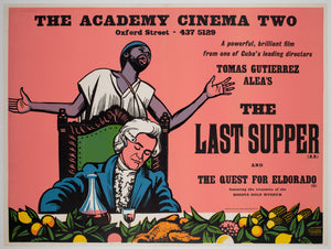 The Last Supper 1976 UK Quad Academy Cinema Film Poster, Strausfeld