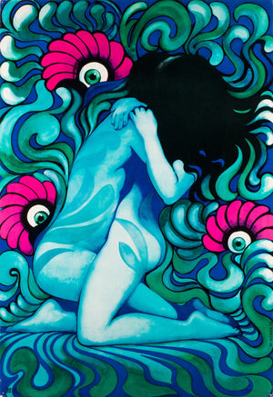 Original Polish The Lovers Art Poster 1977, Gorka