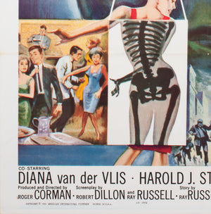 The Man With The X-Ray Eyes 1963 US 1 Sheet Film Poster - detail