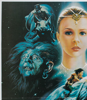 The NeverEnding Story 1985 UK Quad Film Movie Poster, Casaro - detail