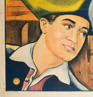 The Princess and the Pirate 1944 British Quad Film Poster - detail 3