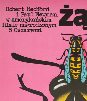 The Sting 1973 Polish A1 Film Poster, Procka