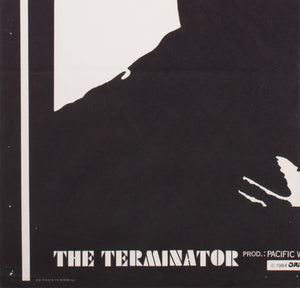The Terminator 1987 B1 Polish Film Poster, Jakub Erol