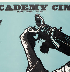 The Unknown Soldier 1970s Academy Cinema UK Quad Film Poster, Strausfeld- detail