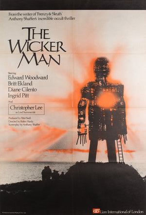 The Wicker Man 1973 UK 1 Sheet Film Poster