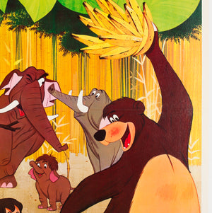 The Jungle Book 1967 US 1 Sheet Film Poster - detail