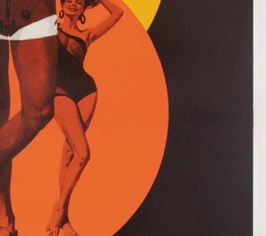 Thunderball 1965 Danish A1 Film Movie Poster, Robert McGinnis - detail