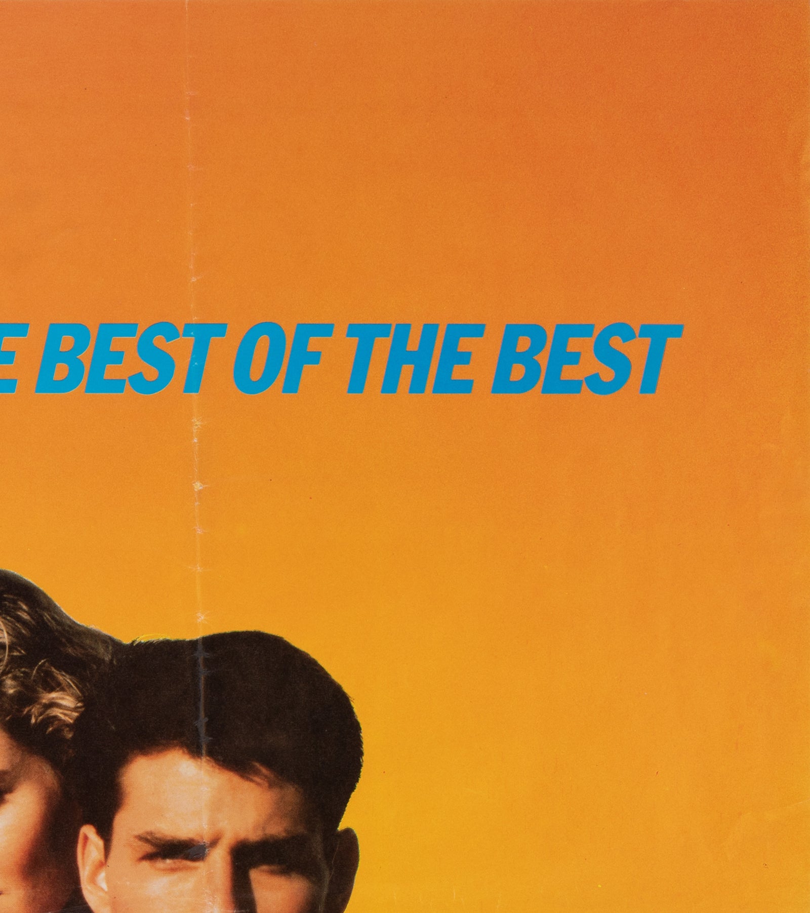 Top Gun 1986 UK Quad Film Poster, Brian Bysouth - detail