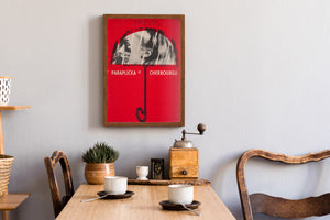 The Umbrellas of Cherbourg 1966 Czech A3 Film Movie Poster, Vystrcil