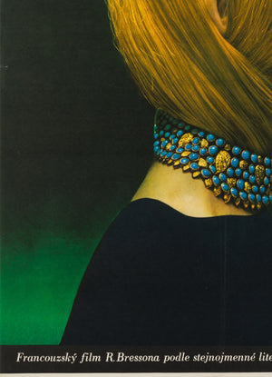 Une Femme Douce/Nezna 1970 Czech A1 Film Poster, Olga Polackova-Vyletalova