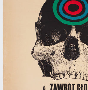 Vertigo 1963 Polish A1 Film Poster, Cieslewicz - detail