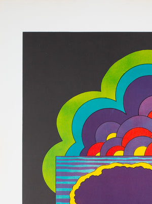 We Blew It 1970s American Political/Protest Anti-War Atomic Bomb Poster - detail