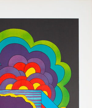 We Blew It 1970s American Political/Protest Anti-War Atomic Bomb Poster - detail