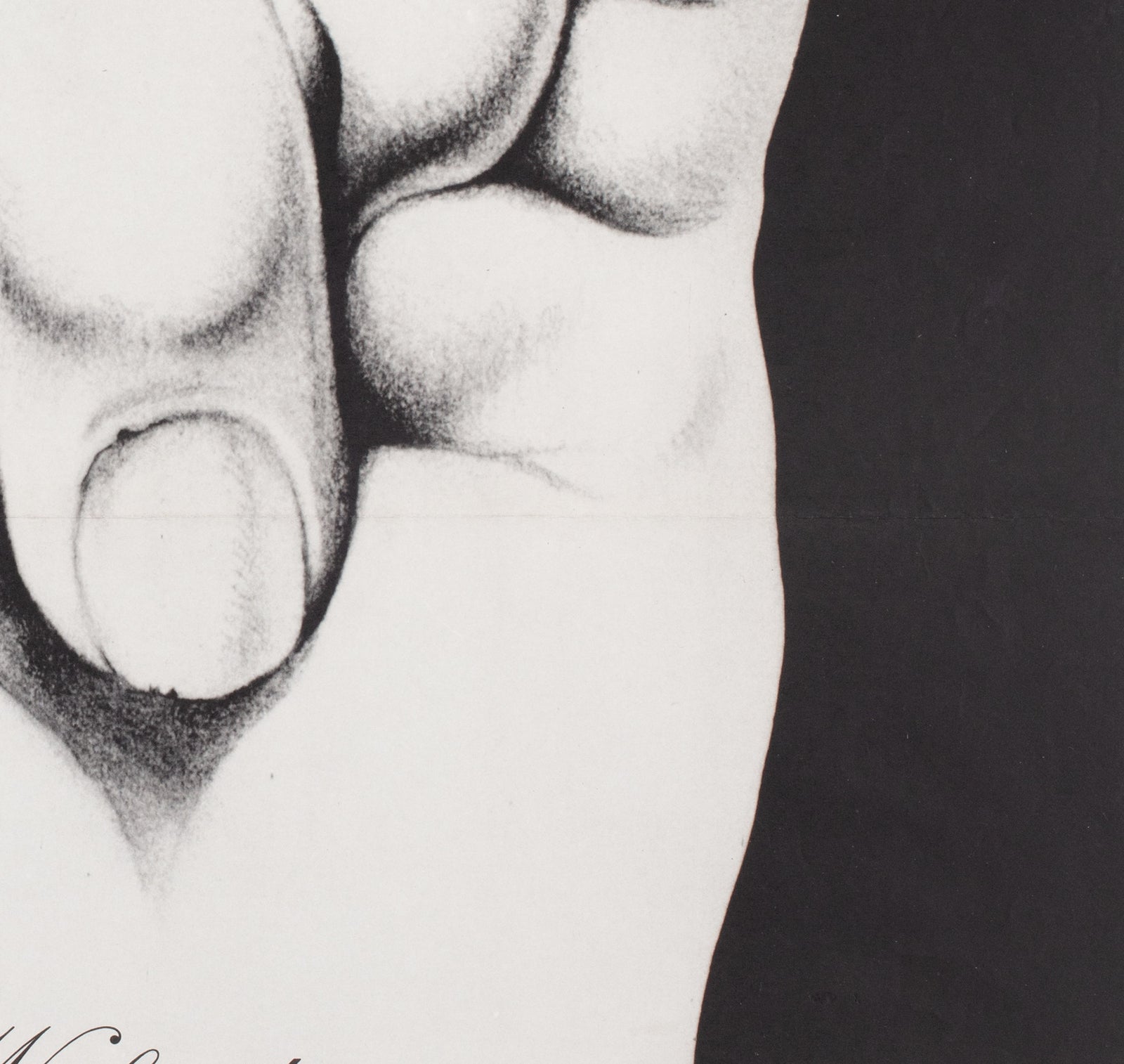 Weekend at Bernie's 1990 Polish B1 Film Poster, Erol - detail