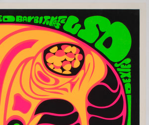 Will They Turn You On 1970 American Anti Drugs Poster - detail