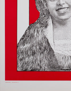 Women's Lib Punch Your Teeth In 1970s American Political / Protest Poster