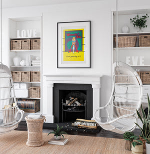 Women's Lib Can You Dig it 1970s American Political / Protest Poster