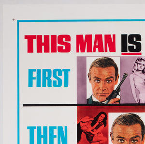 You Only Live Twice 1967 US 1 Sheet Advance Style A Film Poster - detail