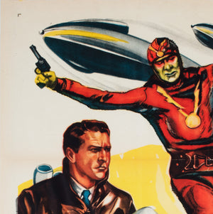 Zombies of the Stratosphere 1952 US 1 Sheet Film Movie Poster - detail