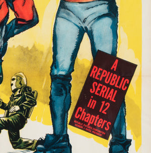 Zombies of the Stratosphere 1952 US 1 Sheet Film Movie Poster - detail