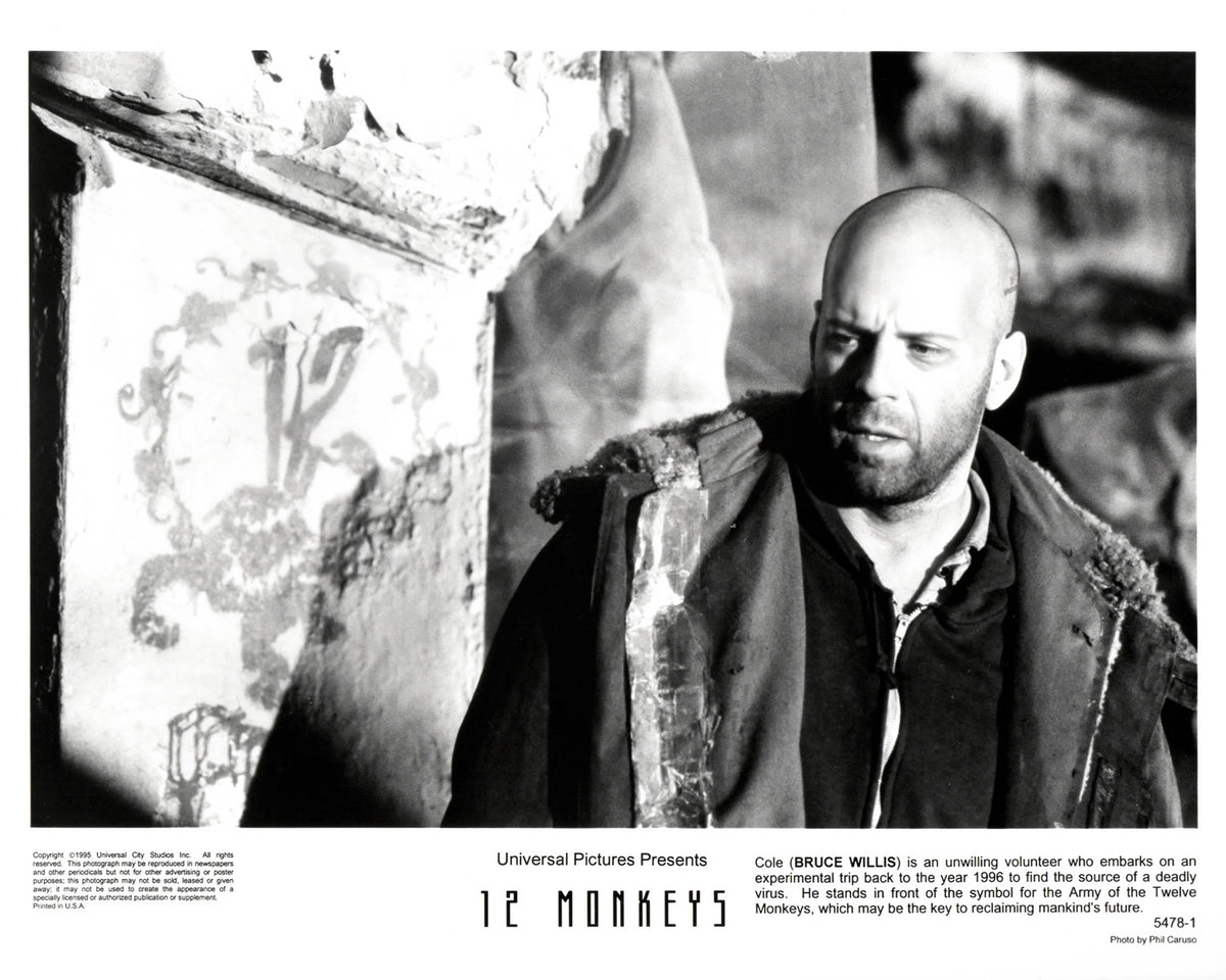 12 Monkeys 1995 Publicity Film Movie Press Still Framed