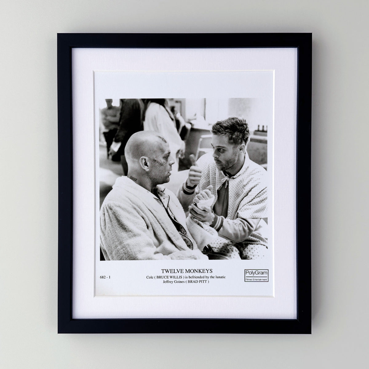 12 Monkeys 1995 Press Publicity Film Movie Still - Framed