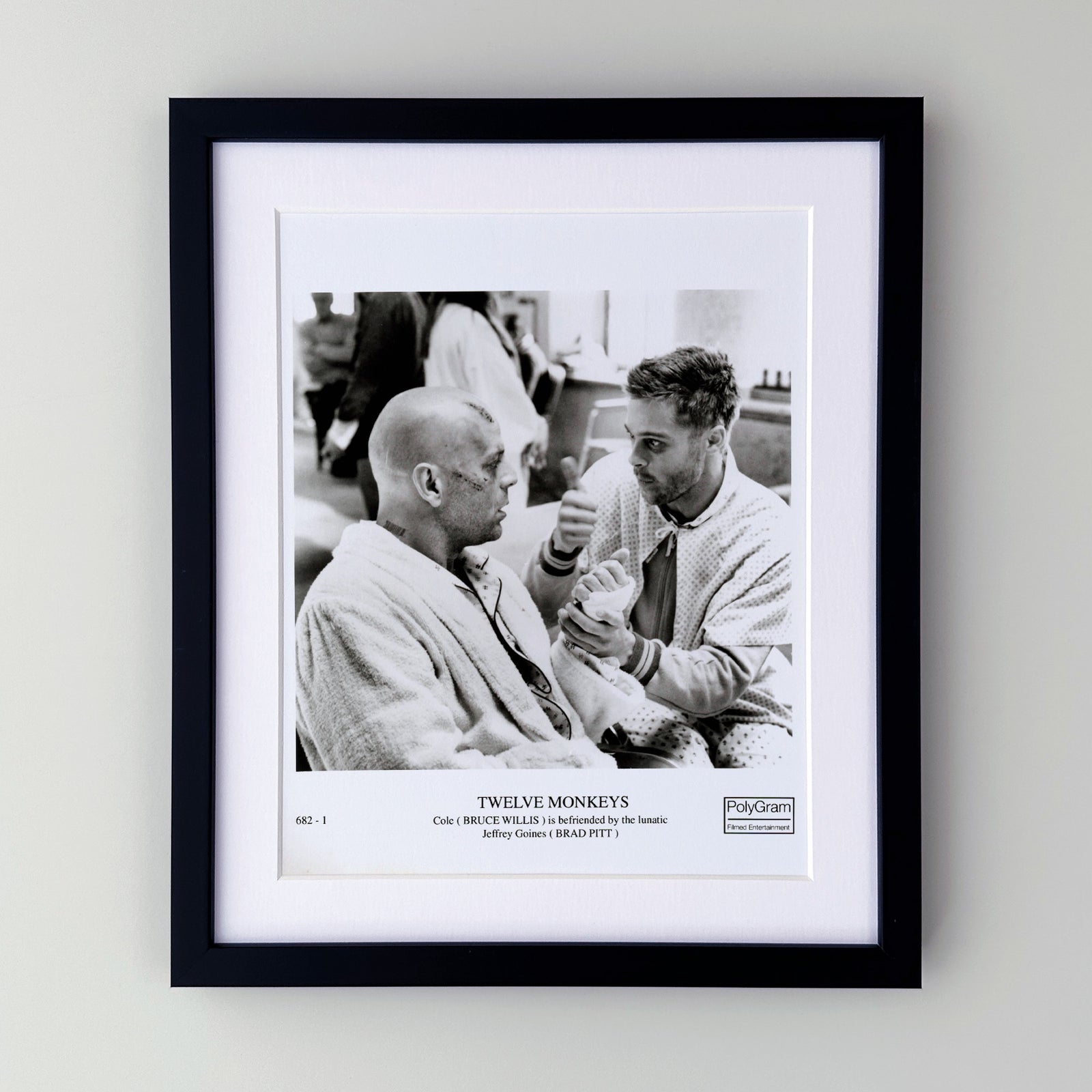 12 Monkeys 1995 Press Publicity Film Movie Still - Framed